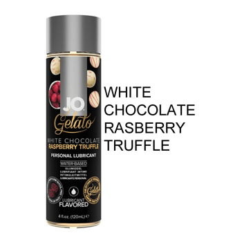 JO GELATO WHITE CHOCOLATE RASPBERRY TRUFFLE