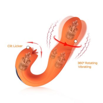 Joi Rotating Head G-Spot Vibrator orange